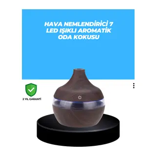 7 Renk Dinlendirici LED Işıklı Aroma Buhar Makinesi