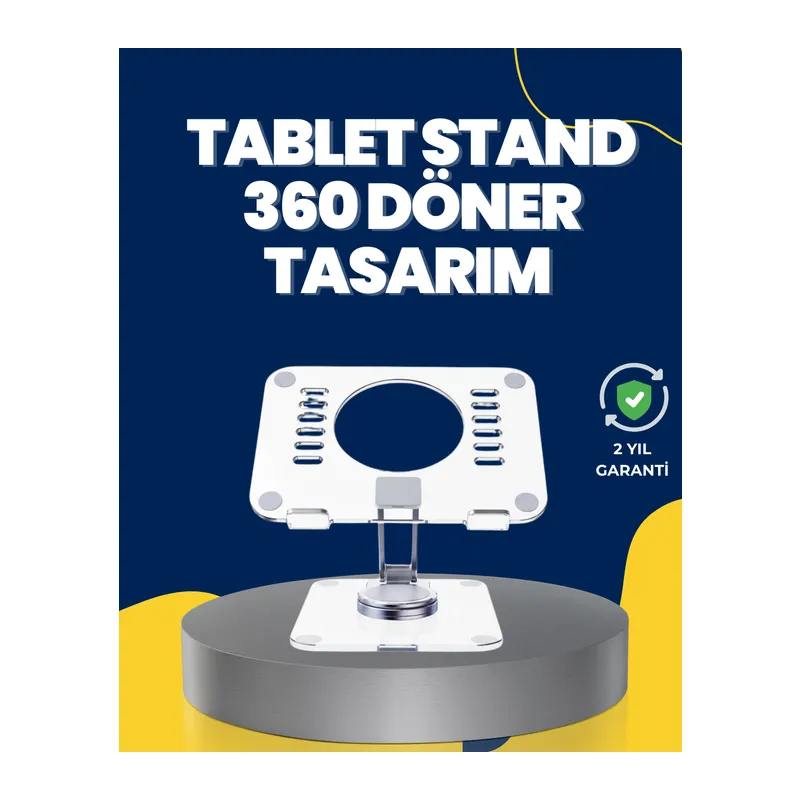 Evrensel Tablet Tutucu Stand Oyun ve Video İzleme İçin