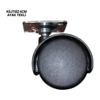Kilitsiz 6CM Ayak Tekli