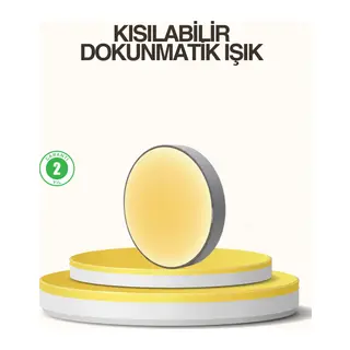 Hareket Algılayan LED Gece Lambası Mıknatıslı Duvar Montajlı