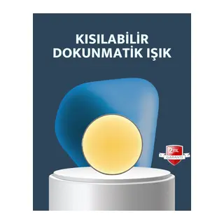 Hareket Sensörlü USB Şarjlı LED Gece Lambası Enerji Tasarruflu