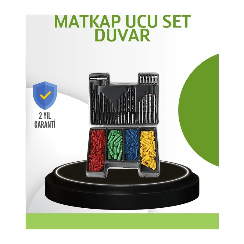 Ahşap Metal Beton Delme Uç Seti Organizerli Karbon Çelik Matkap Ucu