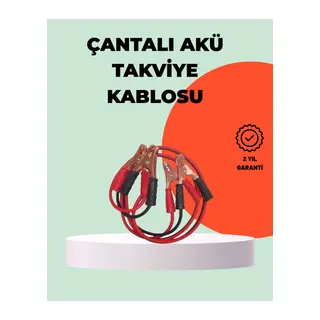 1200A Takviye Kablosu Araç Acil Yardım 2 Metre Güçlü Maşa