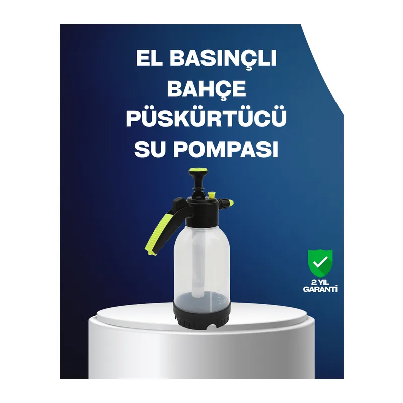 Ayarlanabilir Nozullu Basınçlı Köpük Pompası Araba Yıkama 2L Kapasiteli