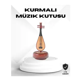Figürlü Müzik Kutusu Zarif Melodili Dekoratif Model