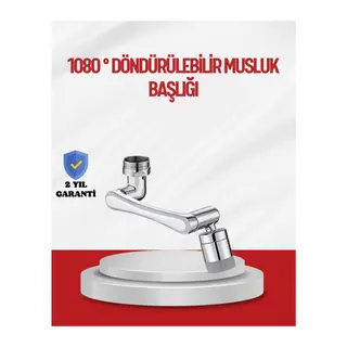 1080° Çok Yönlü Musluk Aparatı Püskürtme ve Köpük Akışlı