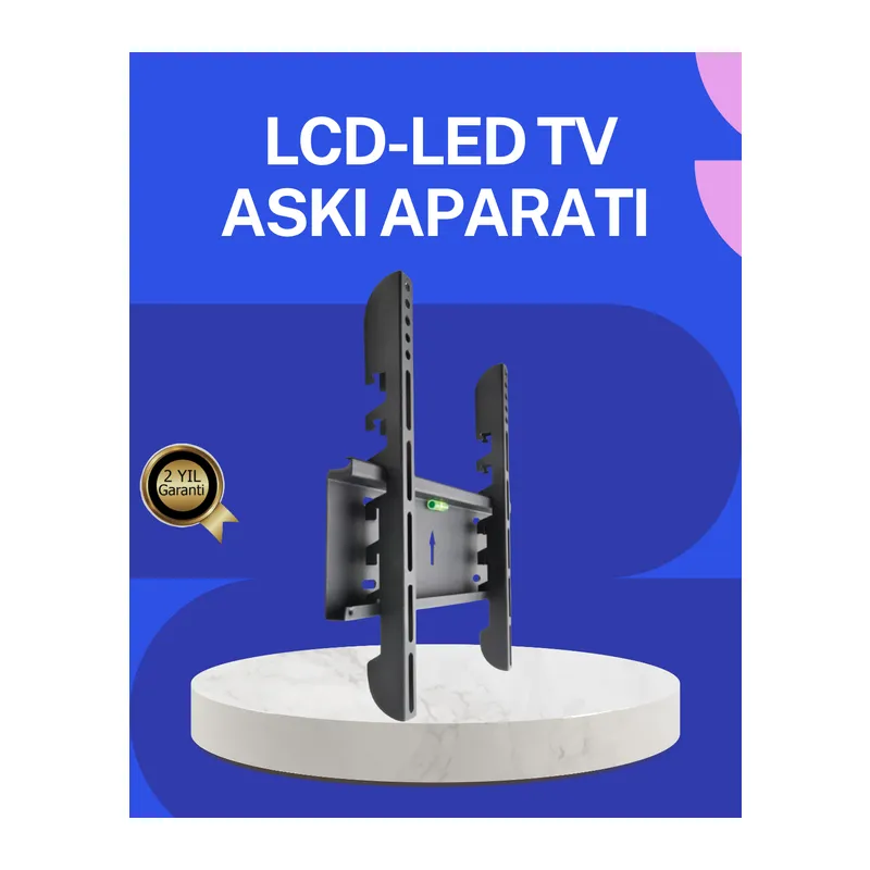 32” LED TV Askı Aparatı Güçlü Taşıma Kapasitesi 2 Yıl Garantili