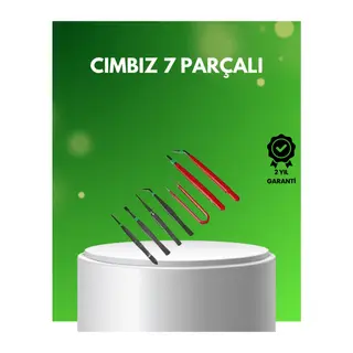 7 Parça Hassas Çelik Cımbız Seti Elektronik ve Saat Tamiri İçin