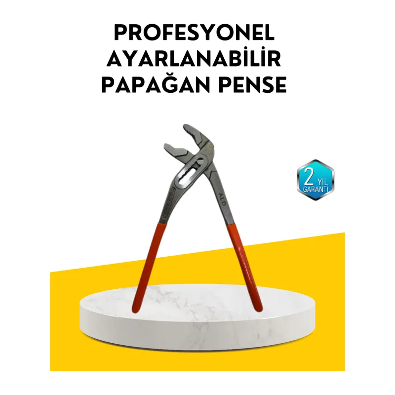 Profesyonel Ayarlı Pense Kurbağacık Ağzı Geniş Açılım