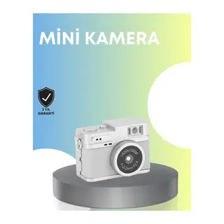 Mini Retro Dijital Kamera 1080P Full HD Dahili 128GB Hafızalı