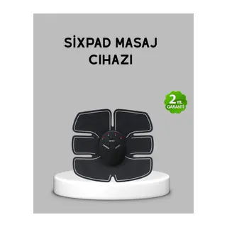 EMS Göbek ve Kol Kas Uyarıcı Cihaz 6 Modlu Elektronik Vücut Şekillendirici