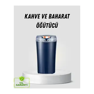 Kahve ve Baharat Öğütücü Otomatik Mekanizmalı Dayanıklı Çelik