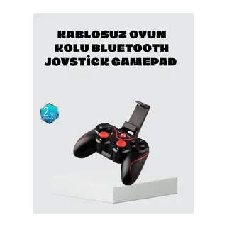 Kablosuz Bluetooth Oyun Kolu Mobil TV PC Uyumlu Ergonomik Tasarım