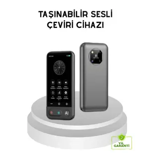 Taşınabilir Akıllı Tercüme Cihazı – Gerçek Zamanlı Ses ve Metin Çevirisi