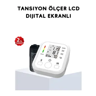 Üst Koldan Ölçüm Dijital Tansiyon Aleti – IHB Aritmi Uyarılı ve Çift Hafızalı