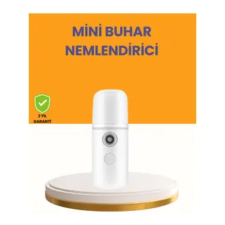 Taşınabilir Şarjlı Buhar Nemlendirici – Kablosuz Akıllı Pro Teknolojili Mini Cilt ve Ortam Nemlendirici