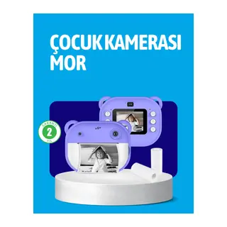Anında Baskı Özellikli Çocuk Kamerası