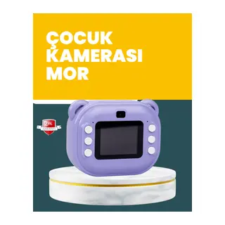 Çocuklar İçin Şipşak Baskı Kamera – 18 Efektli, Oyun ve Müzik Özellikli