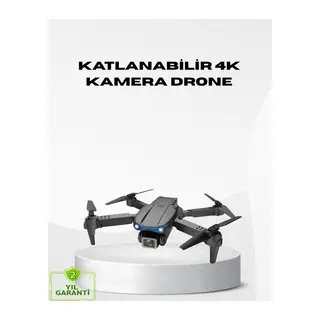 4K Katlanabilir Drone Uzaktan Kontrollü Wi-Fi Görüntü Aktarımlı
