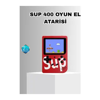 SUP Game Box El Konsolu – 500 Oyunlu, TV Bağlantılı, 5 Saat Oyun Süresi