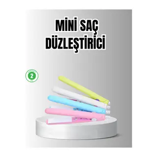 Taşınabilir Seramik Kaplama Mini Saç Düzleştirici – Seyahat ve Günlük Kullanım İçin İdeal