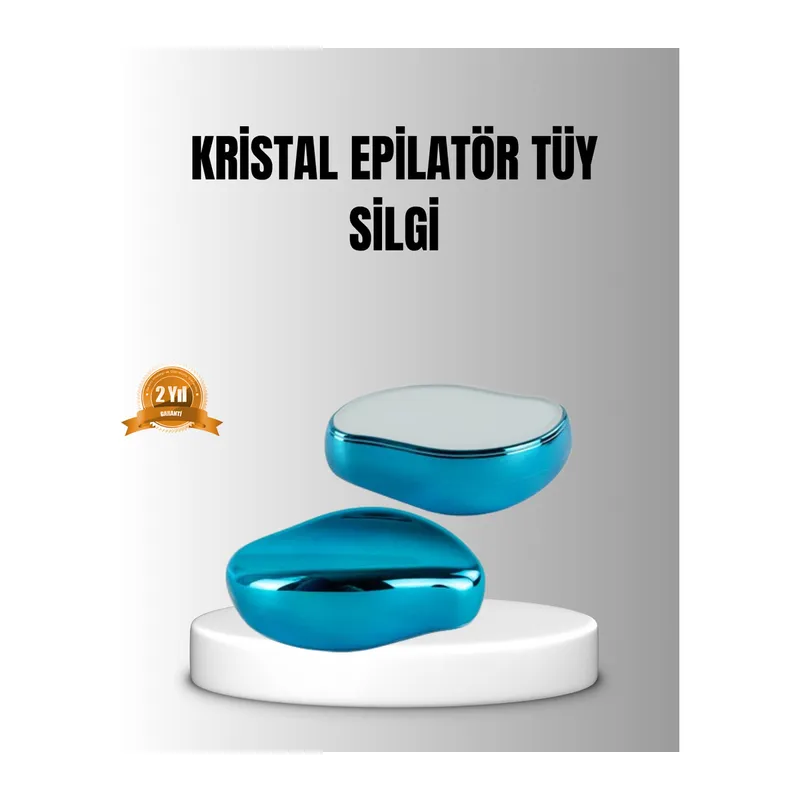 Kristal Tüy Alıcı Epilatör – Acısız, Pratik ve Cilt Dostu Tüy Temizliği