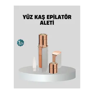 Kadınlar İçin Yüz ve Kaş Epilatörü – Hassas Cilt Dostu, Pil ile Çalışan, Taşınabilir ve Şık Tasarım