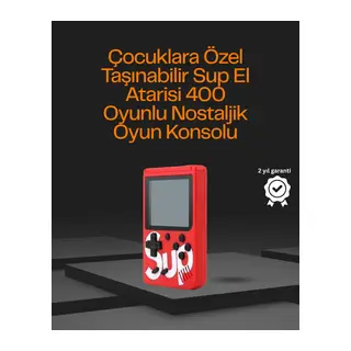 3 İnç Ekranlı Klasik Oyunlu El Konsolu