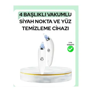 Gözenek Açıcı Buhar Etkili Vakumlu Siyah Nokta Temizleyici – Farklı Cilt Tiplerine Uygun
