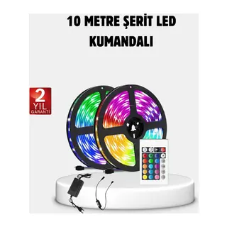 RGB Smart Şerit LED – TV Arkası ve Dekoratif Alanlar İçin Işık Şeridi