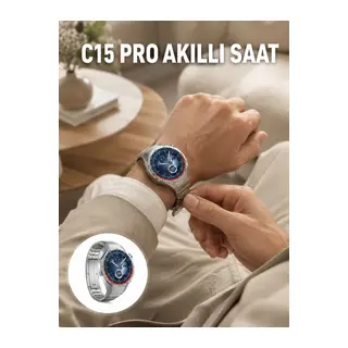 Dayanıklı Kordonlu Şarjlı Akıllı Saat