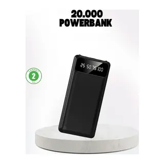 Çoklu Güvenlik Korumalı 20.000 mAh Powerbank Fener Özellikli