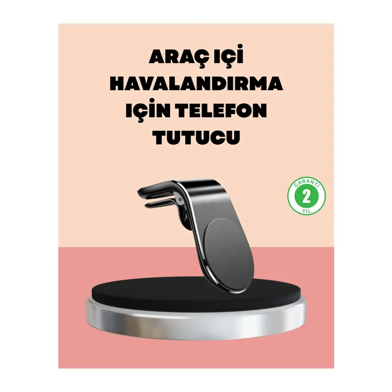 Güçlü Manyetik Araç Telefon Tutucu – GPS Navigasyon İçin İdeal