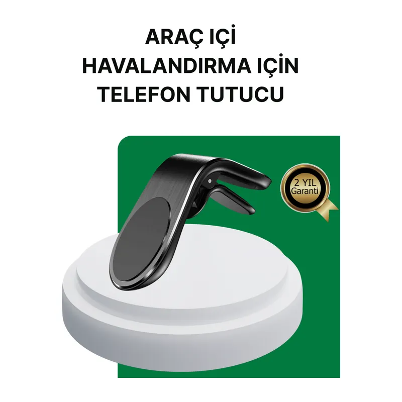 360° Ayarlanabilir Araç Telefon Tutucu – Tüm Telefonlarla Uyumlu
