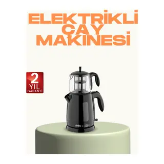 Susuz Çalışma Emniyetli Sinbo Elektrikli Çay Makinesi