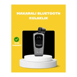 Geri Çekilebilir Kablolu Bluetooth İş Kulaklığı