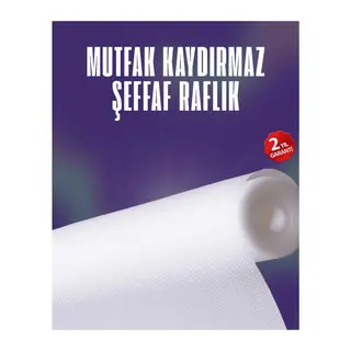 Su geçirmez kaydırmaz raflık ve çekmece astarı 3 metre
