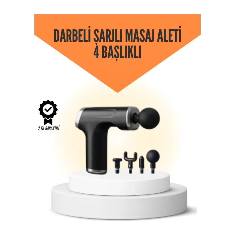 Sessiz Çalışan Taşınabilir Kas Masaj Aleti