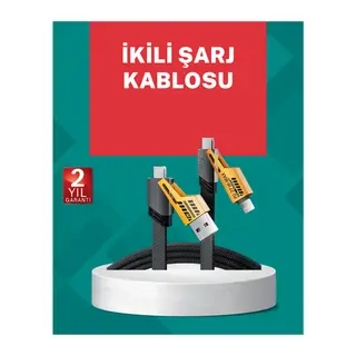 Akıllı Telefon Tablet Laptop Uyumlu 65W Güçlü Veri Kablosu
