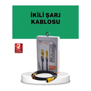 Yüksek Hızlı 65W Güç Çıkışlı Çoklu Cihaz Uyumlu Şarj Kablosu