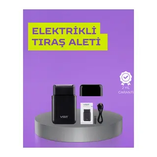 Kart Tasarımlı Şarjlı Tıraş Makinesi | 2 Başlıklı Hassas Kesim