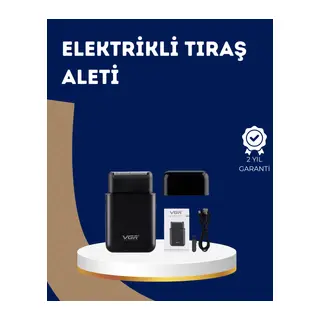 Ultra İnce Elektrikli Tıraş Makinesi | USB Şarjlı ve Su Geçirmez