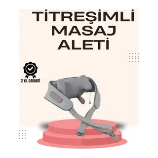 Kablosuz Boyun ve Omuz Masaj Aleti | Isıtmalı ve Yoğurmalı