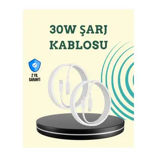 Aşırı Şarj ve Pil Koruması ile Akıllı Çipli Lightning Kablo 1.2m