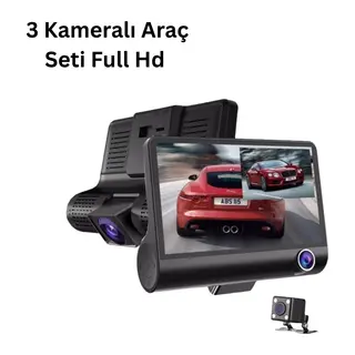 3 Kameralı Araç DVR