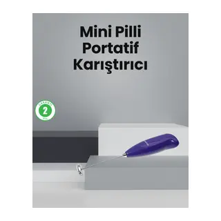Mutfak İçin Mini El Mikseri – Kahve, Süt, Krema ve Sos Karıştırıcı