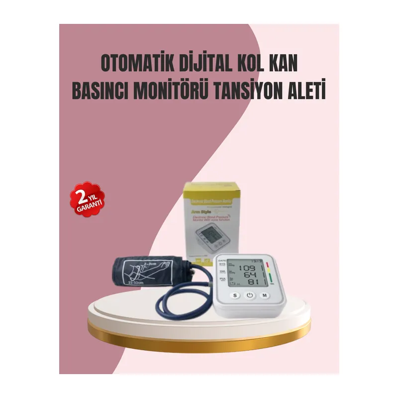 Yüksek Hassasiyetli Dijital Tansiyon Ölçer