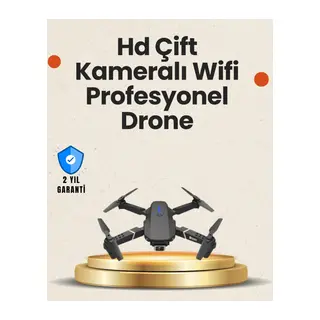 Yükseklik Sabitlemeli Katlanabilir Drone 1080P 4K Kamera Seçenekli