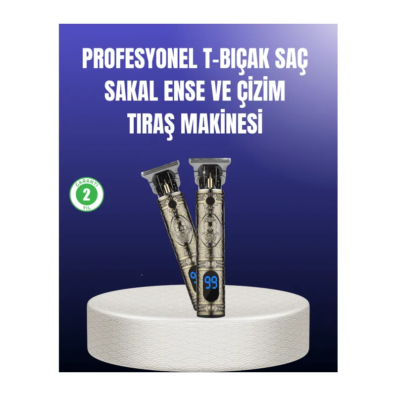 Erkek Bakım İçin Profesyonel Şarjlı Tıraş Makinesi