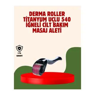 Dermaroller 1 mm Akne İzleri ve Çatlak Giderici Cilt Bakım Aleti